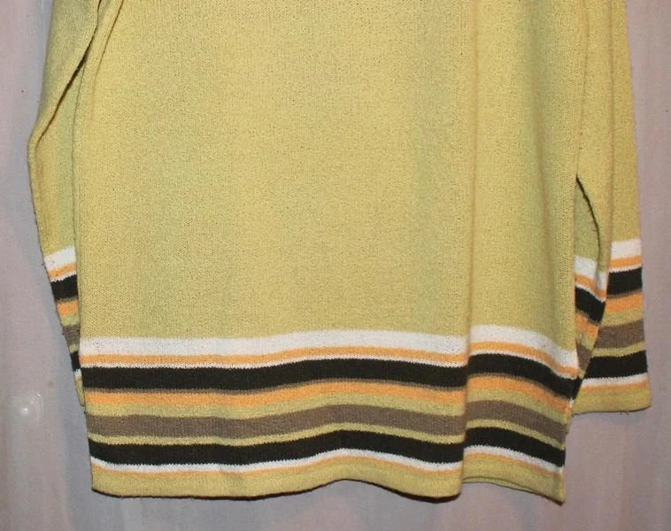#Beige-groen trui T42/44 (eerder 42) – photo 3